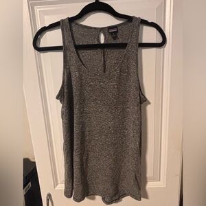 Patagonia Women's Gray Scoop Neck Tank Top
